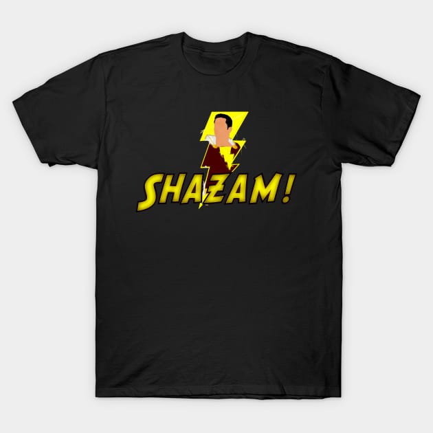 Shazam bolt T-Shirt by Thisepisodeisabout